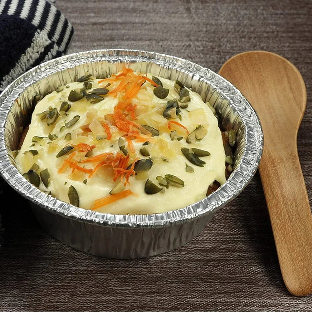 20 x 9-Inch Aluminium Foil Trays for Baking & Cooking Accessories