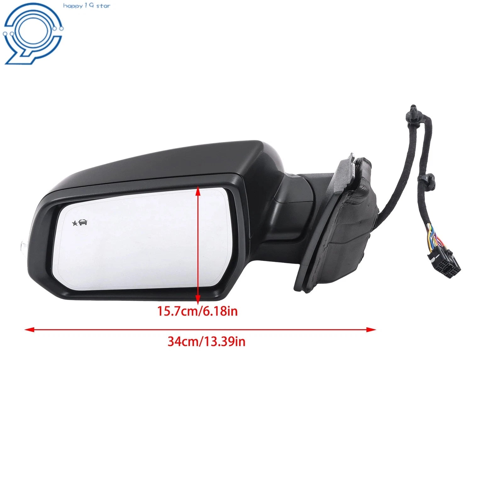 Heated Driver Left Side Mirror for GMC Acadia (2020–2024) 84443079-PFM