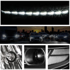 Set of 2 OE Projector Headlights with LED DRL for Chevy Suburban/Tahoe (2015–2020)
