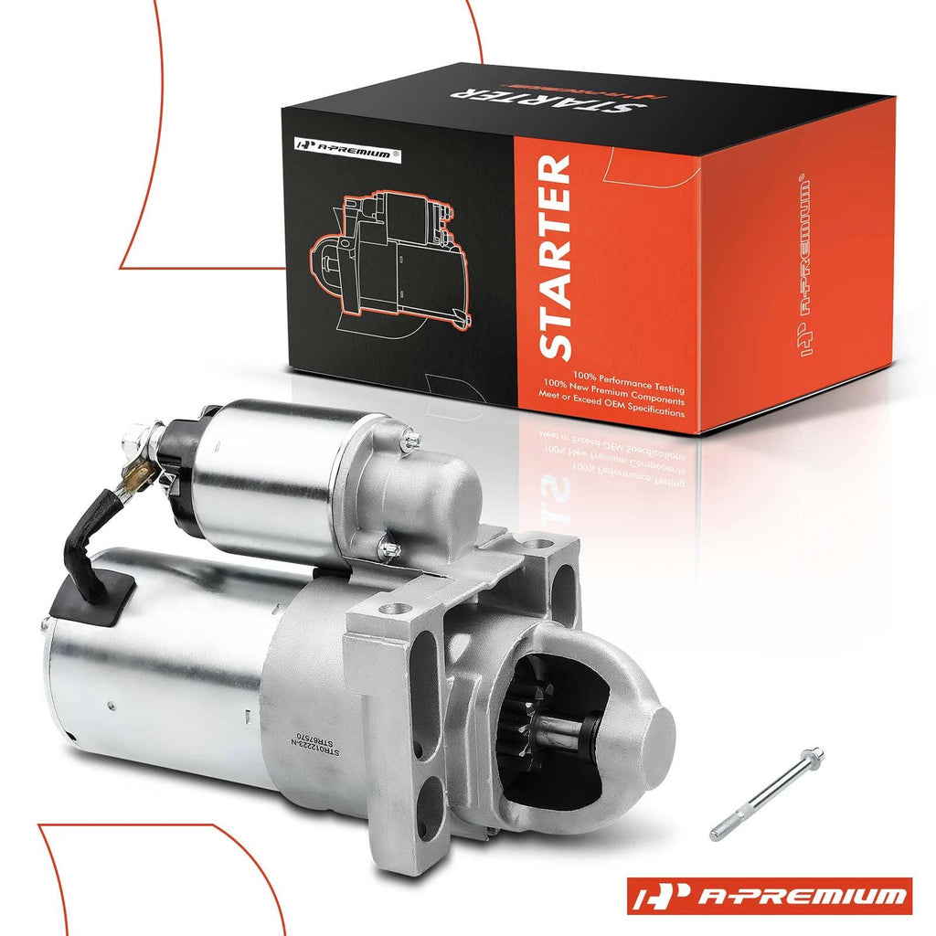 Starter Motor for Chevy Silverado 1500 2500 HD GMC Sierra 1500 (2006–2013)
