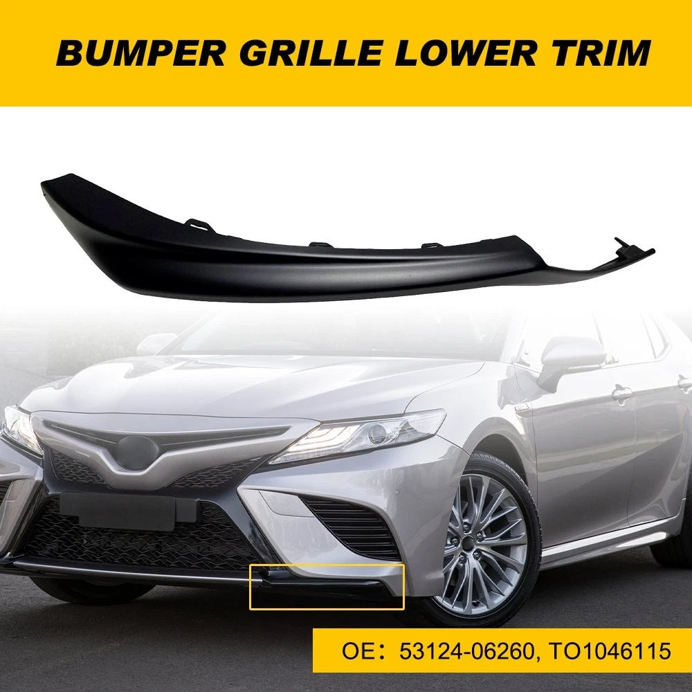 Driver Side Front Lower Bumper Grille Trim for Toyota Camry (2021–2023)