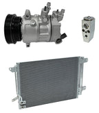 A/C Compressor Kit With Condenser for Volkswagen Beetle 2.5L (2016–2016)