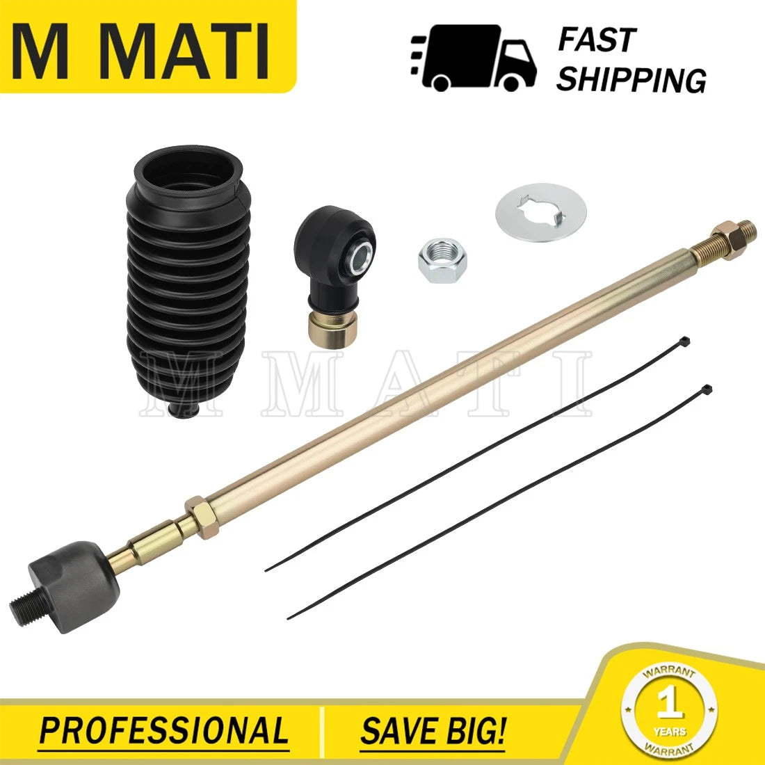 Heavy Duty Tie Rods Kit for Polaris Ranger XP 900 (2013–2019)