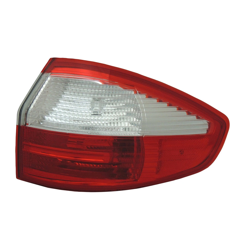 Replacement Passenger Side Outer Tail Light Assembly for 2014-2019 Ford Fiesta