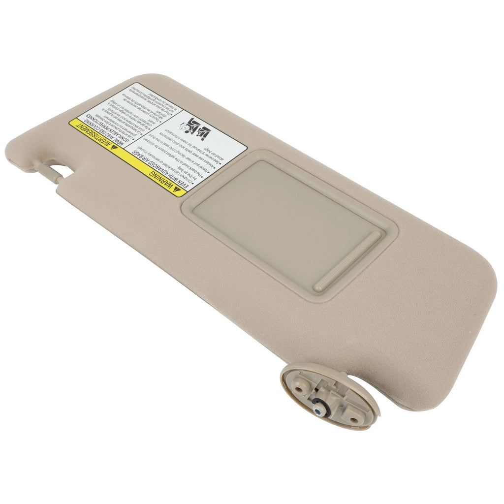Left Driver Side Sun Visor for Toyota Tacoma (2005–2009) Tan Beige