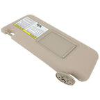 Left Driver Side Sun Visor for Toyota Tacoma (2005–2009) Tan Beige