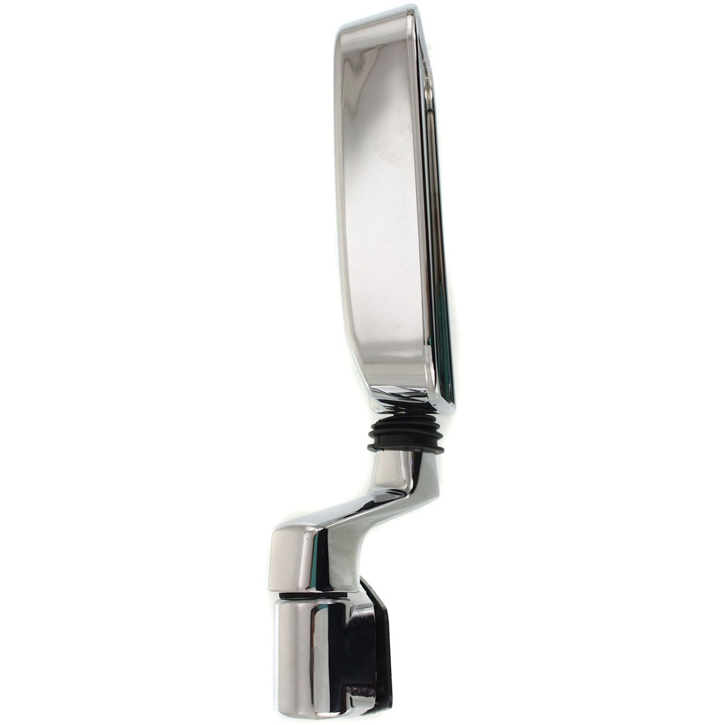 Driver Side Manual Folding Chrome Mirror for Jeep Wrangler (1987–1995)