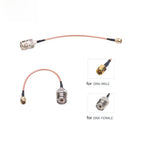 15CM SMA Male to UHF Female RG316 Cable with PTFE Insulator