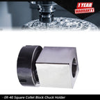 Collet Block Chuck Holder for CNC Lathe Engraving Machine (ER40)