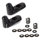 2X Sun Visor Repair Kit for Jeep Wrangler (2003–2006) Aluminum 924-532