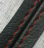 E Brake Boot Cover for Ford Mustang (2010–2014) Black Red Stitch
