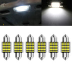 Pack of 6 DE3175 3014 LED Bulbs for Automotive Applications
