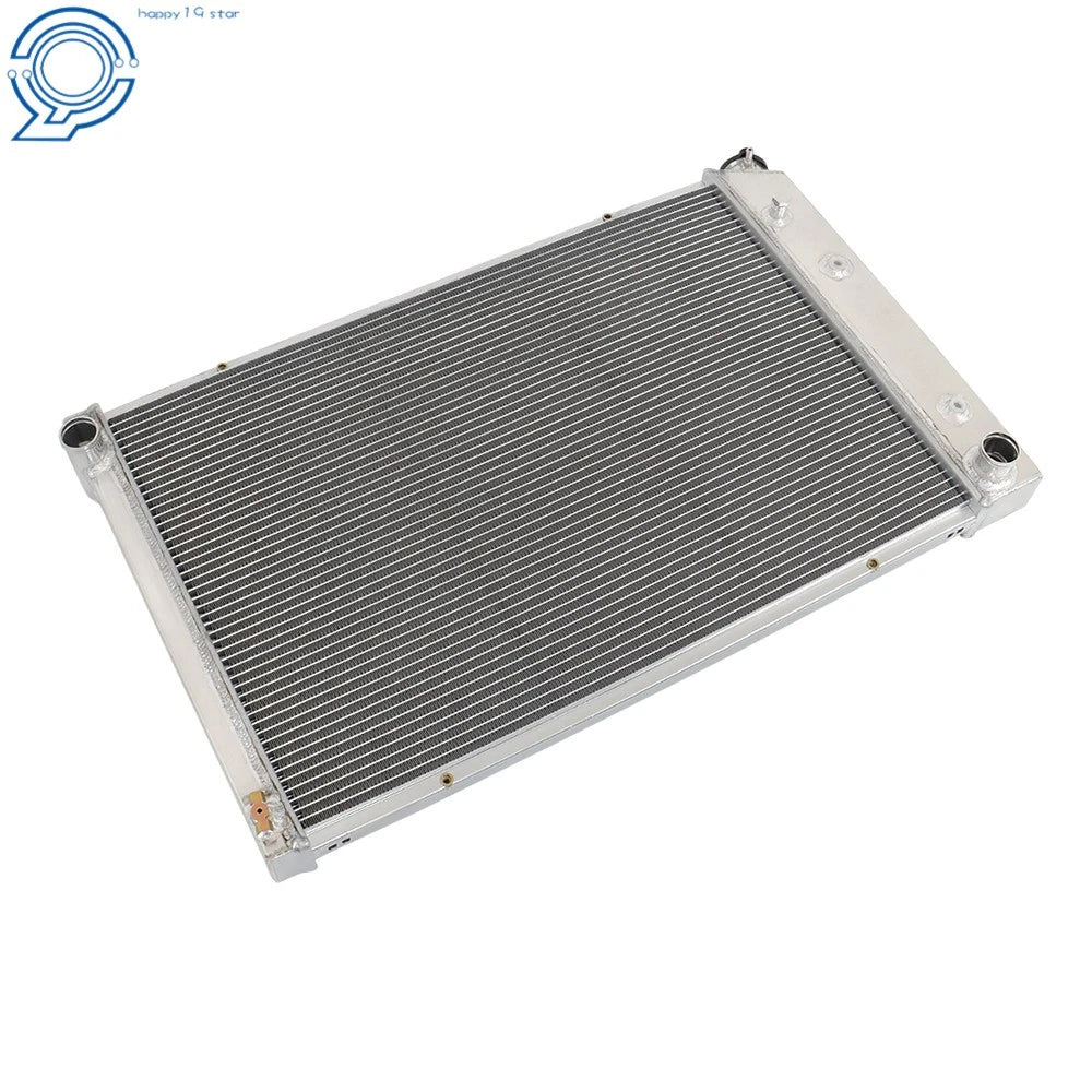 3 Row Radiator + Shroud + Electric Fan for Chevy C10 K10 1973–1987