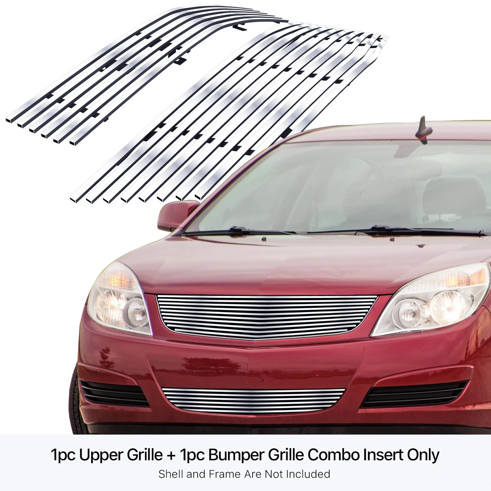 Billet Grille Combo for Saturn Aura (2007-2009)