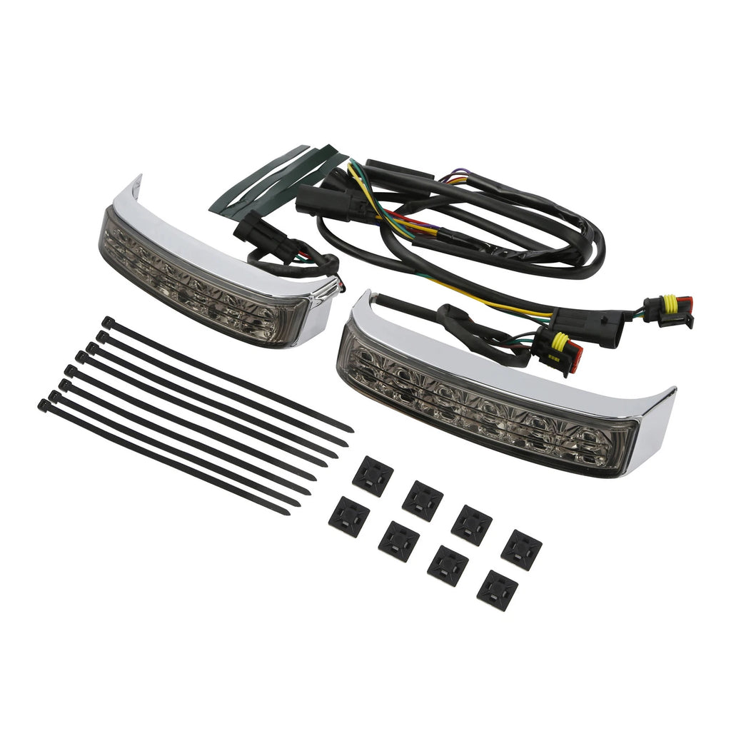 LED Saddlebag Run Brake Turn Lamp for Harley Touring Road Glide (2014–2023)