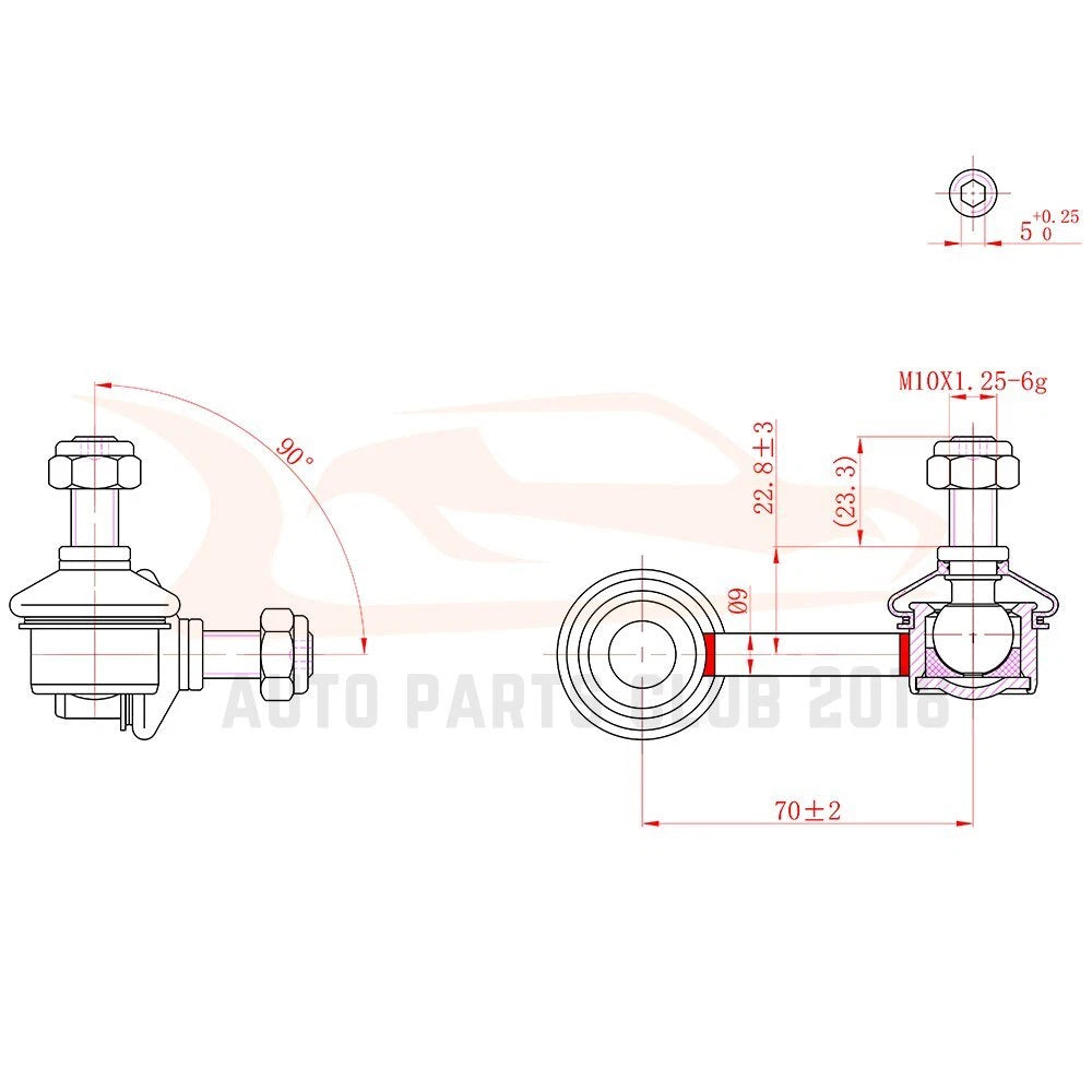 Set of 6 Suspension Control Arms & Tie Rods for Honda Civic (2006–2011)