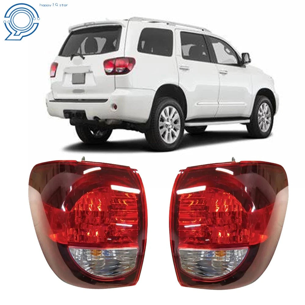 Set of 2 Rear Outer Tail Lights for Toyota Sequoia (2018–2021)