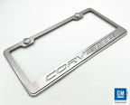 License Plate Frame Stainless Steel for Chevrolet Corvette (2005–2019)