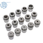 15Pcs R8 Shank ER40 Collet Chuck Set for Milling Drilling Machine