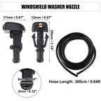 Set of 2 Windshield Washer Nozzles No. 3W7Z17603AA for Ford Crown (2010–2011)
