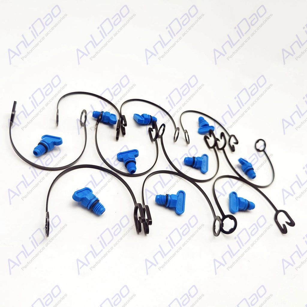 10Pcs O-Ring Retaining Strap Drain Plug for Volvo Penta (21114522, 3849500, 3849892)