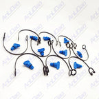 10Pcs O-Ring Retaining Strap Drain Plug for Volvo Penta (21114522, 3849500, 3849892)