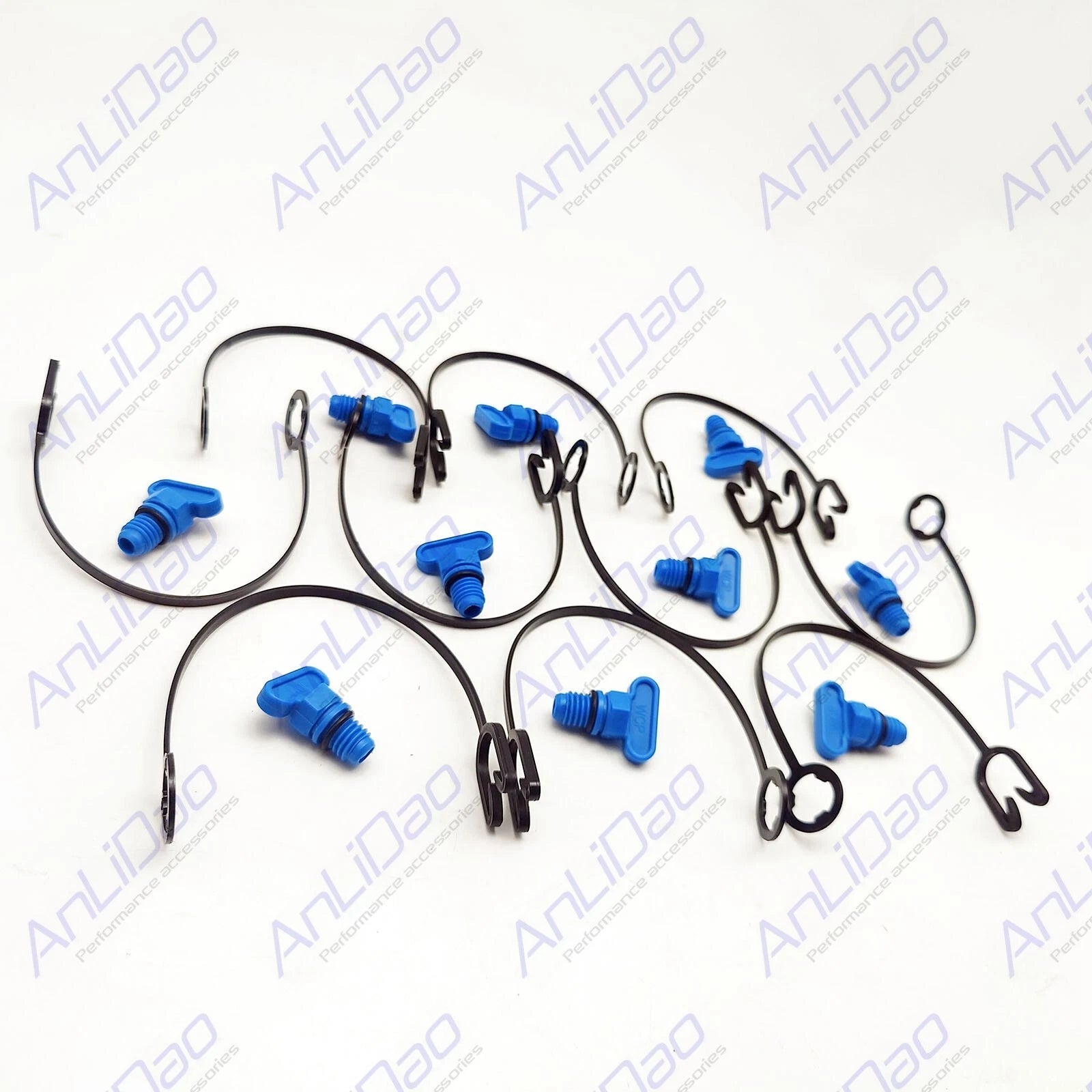 10Pcs O-Ring Retaining Strap Drain Plug for Volvo Penta (21114522, 3849500, 3849892)
