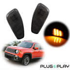 LED Side Marker Signal Lights Kit for Jeep Renegade (2015–Present)