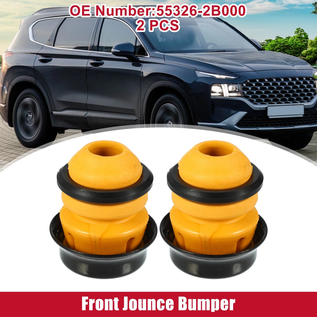 2X No.55326-2B000 Rear Jounce Bumper for Hyundai Santa Fe (2007–2012)