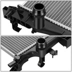 Aluminum Radiator for Fiat 500X Jeep Renegade 1.4L Turbo (2015–2018) DPI13535