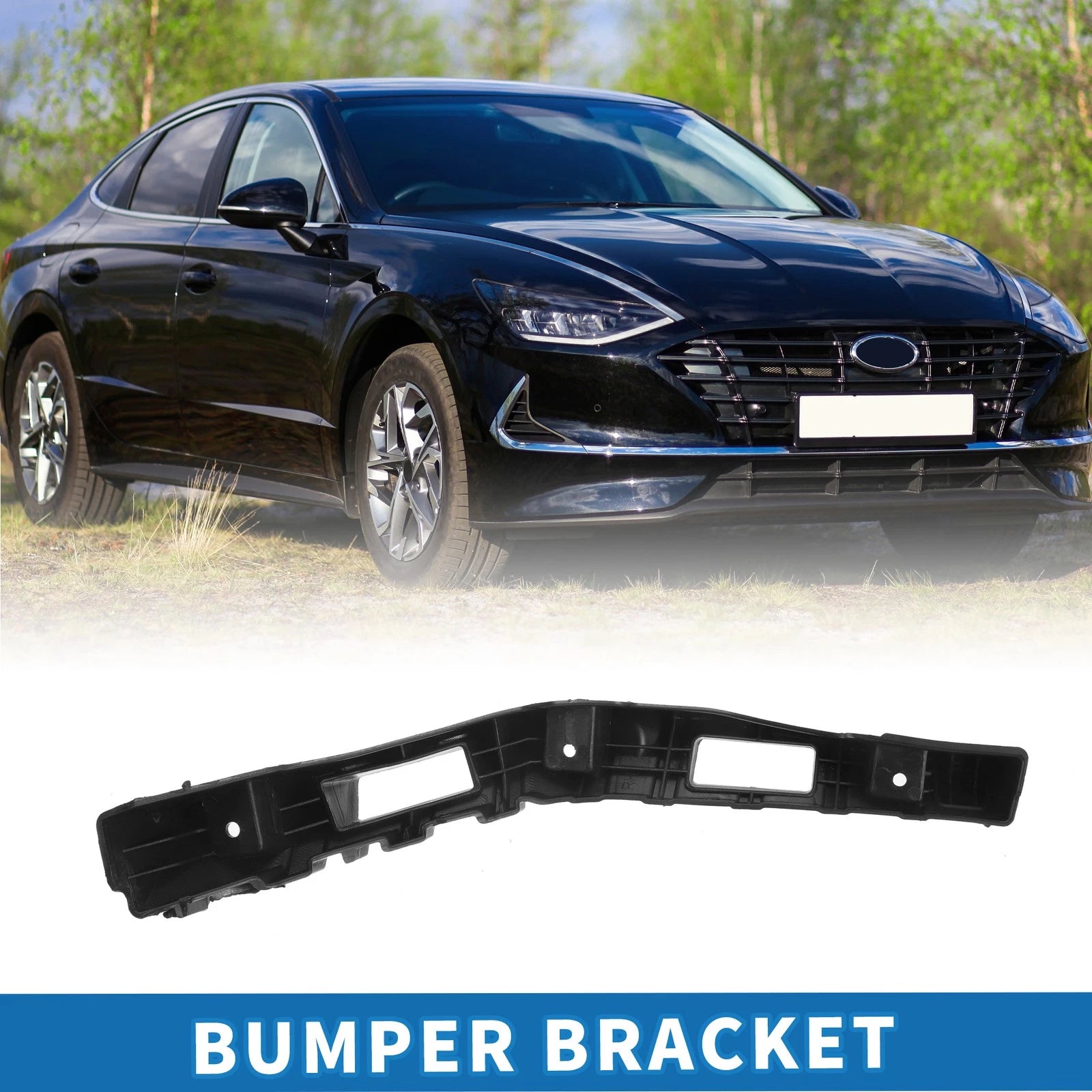 1pc Right Front Bumper Retainer Bracket No. 865B2L1000 for Hyundai Sonata (2020–2023)