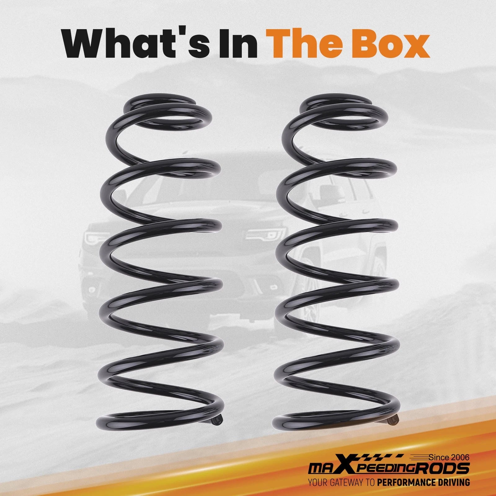 Lowering Springs 2" Drop for Ram 1500 Classic (2019–2024) Rear Suspension