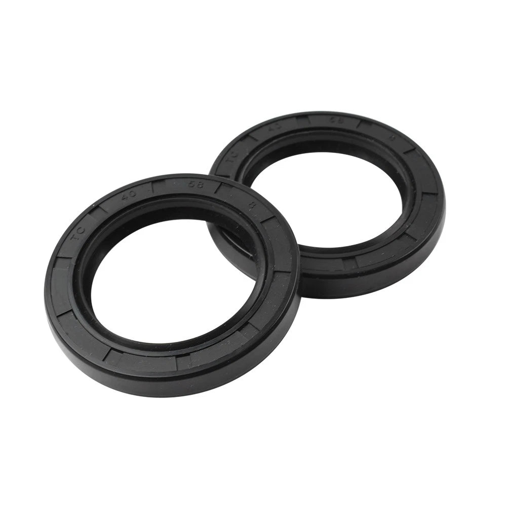 Pair Front Wheel Bearing Seals 293250246 for Can-Am Commander Maverick
