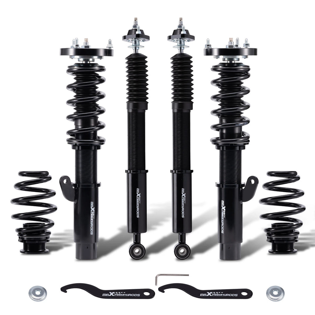 Coilovers 24 Way Damper Adjustable Suspension Kit for BMW E46 328 325 330 (1998–2005)