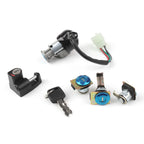 Ignition Switch & Fuel Gas Cap Cover Key Lock Set for Honda CN250 Helix (1986–2007)