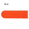Chainsaw Chain Bar Cover for 14" Chainsaw (Protective Shell, Orange)