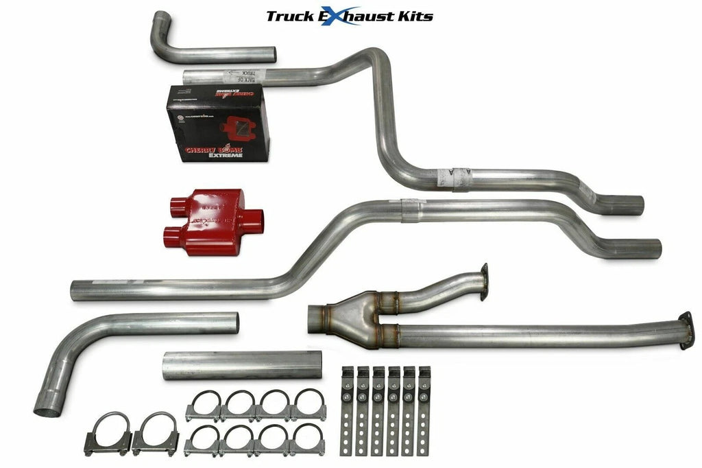 2.5" Dual Exhaust Kit for Toyota Tundra (2014–2021) Extreme Side Exit