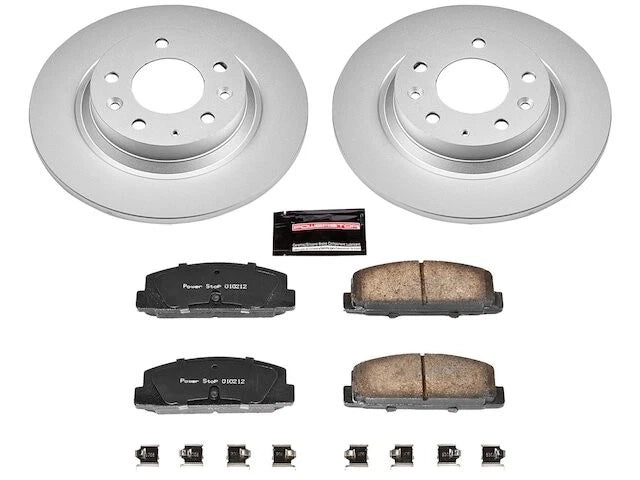 Rear Brake Pad and Rotor Kit for Mazda 6 (2003–2005) ZP492JD