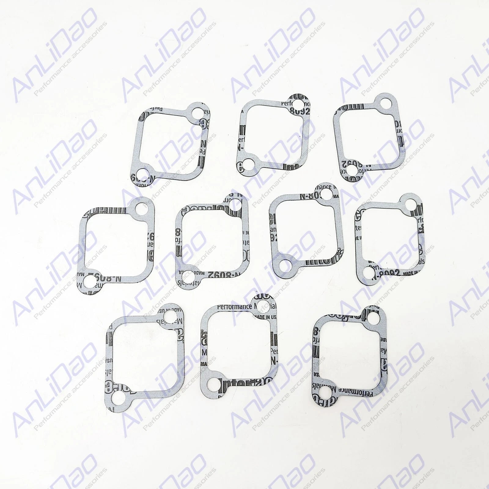 10Pcs Thermostat Gasket Cover for Mercury 3.0L 200HP-300HP (2000–2005) 27-850318 850318