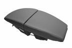 Leather Console Lid Armrest Cover for BMW E63 E64 650 (2003–2010) Gray