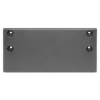Front License Plate Mounting Bracket for Elantra (2017–2018) Black
