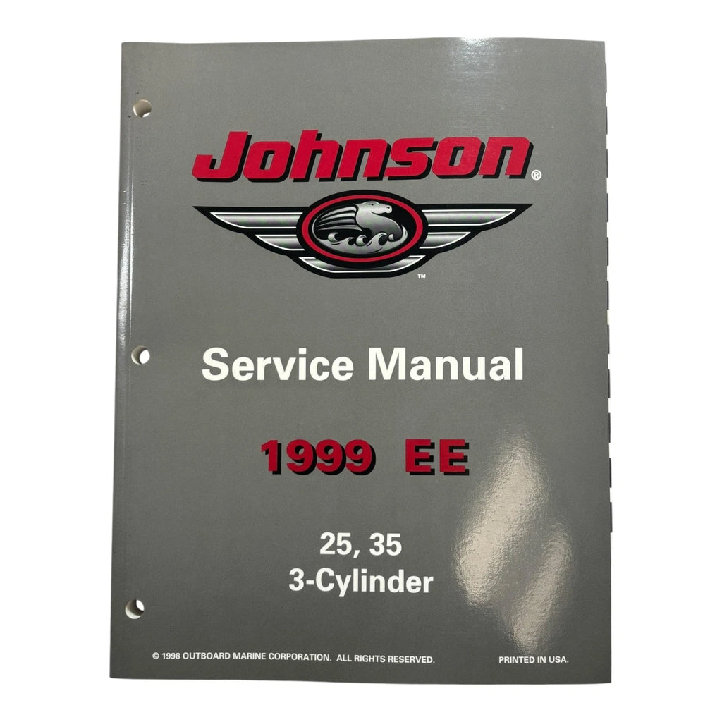 Service Manual for Johnson EE 25/35 3-Cylinder (1999) - Part #787029