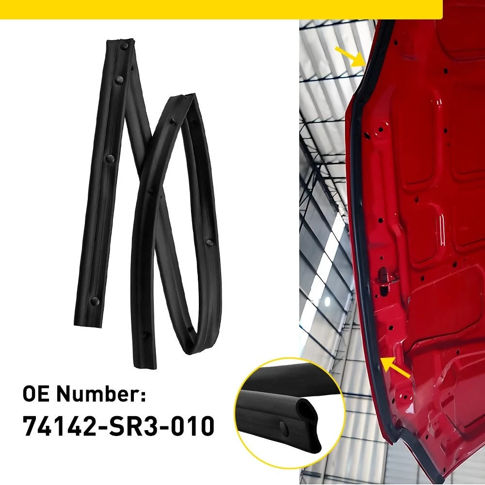 Hood Seal Weatherstrip for Honda Civic EG EH (1992–1995)