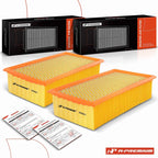 2X Engine Air Filter for Ford F-250 F-350 F-450 F-550 Super Duty (1999–2003)