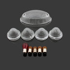 Tail Light Turn Signal Cover Bulbs for Bonneville SE T100 (Clear)