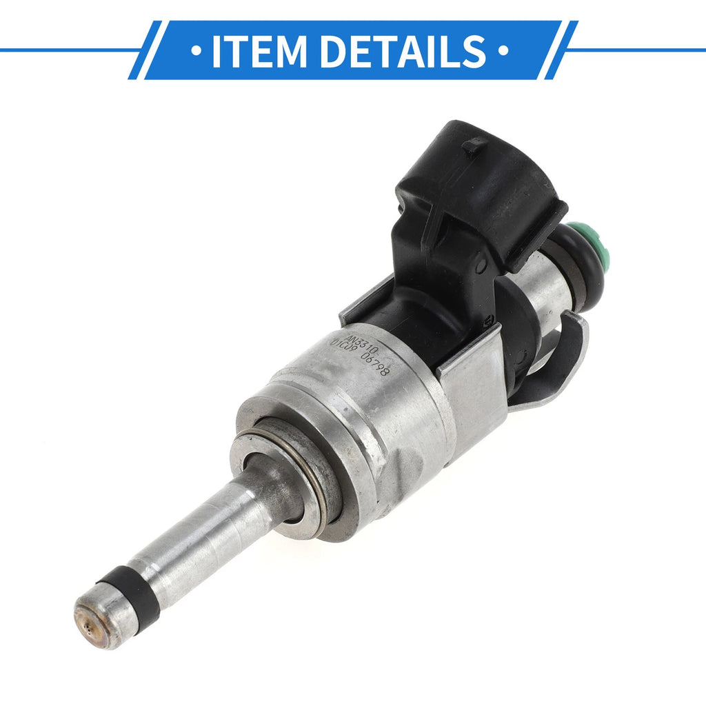 Fuel Injector No. 16600-9BT0B for Nissan Frontier (2020–2024) 1 Pc Black
