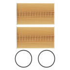2X Oil Filter for Porsche 911 Carrera 4S 997 (2004–2012) HU7195x
