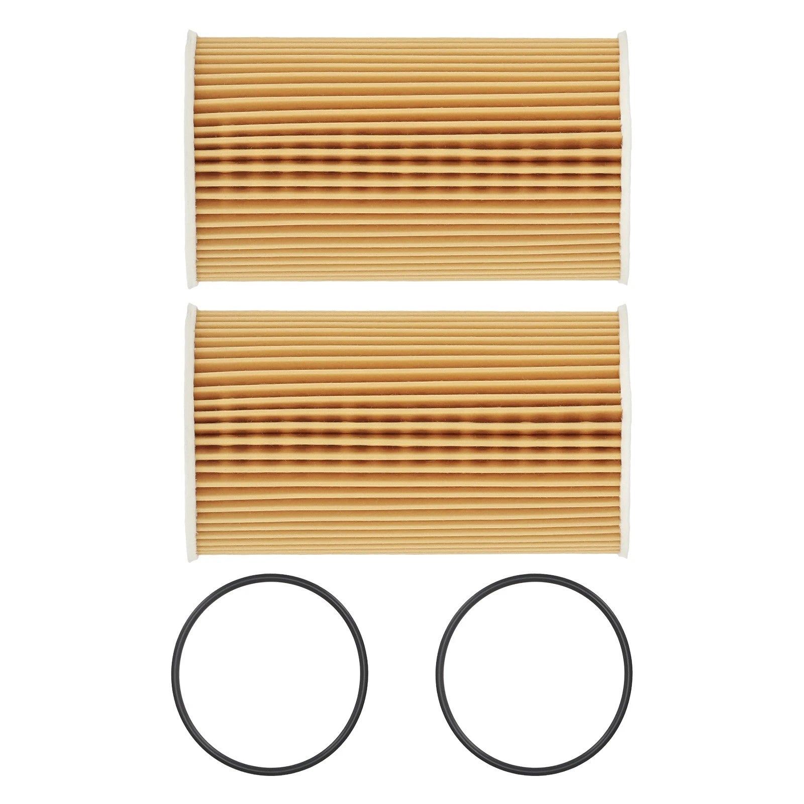 2X Oil Filter for Porsche 911 Carrera 4S 997 (2004–2012) HU7195x