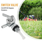 1PCS Switch Valve ON/OFF for Hose 1/4" Stainless Steel