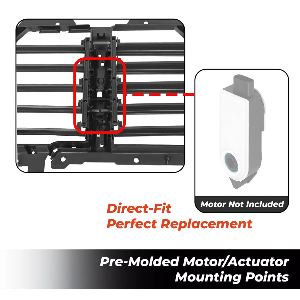 Active Grille Shutter Assembly W/O Motor for Escalade Suburban Yukon (2015–2020)